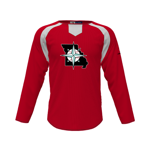 [CUS-DFW-PULL-FLC-CNK-LSL-RED-YS-LOGO3] Pullover (Youth S, Red, Logo 3)