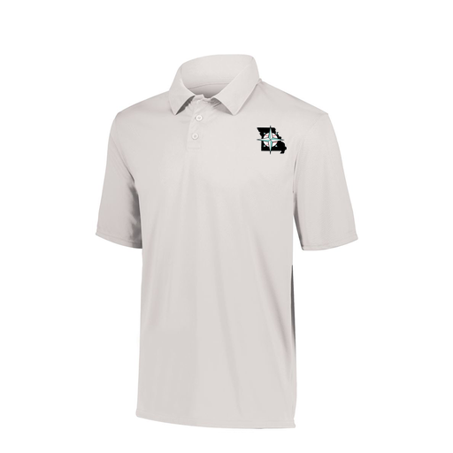 [5018.005.S-LOGO3] Youth Vital Polo (Youth S, White, Logo 3)