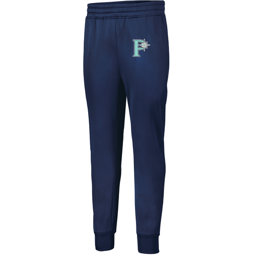 [5566.065.XS-LOGO1] Men's PERFORMANCE FLEECE JOGGER (Adult XS, Navy, Logo 1)