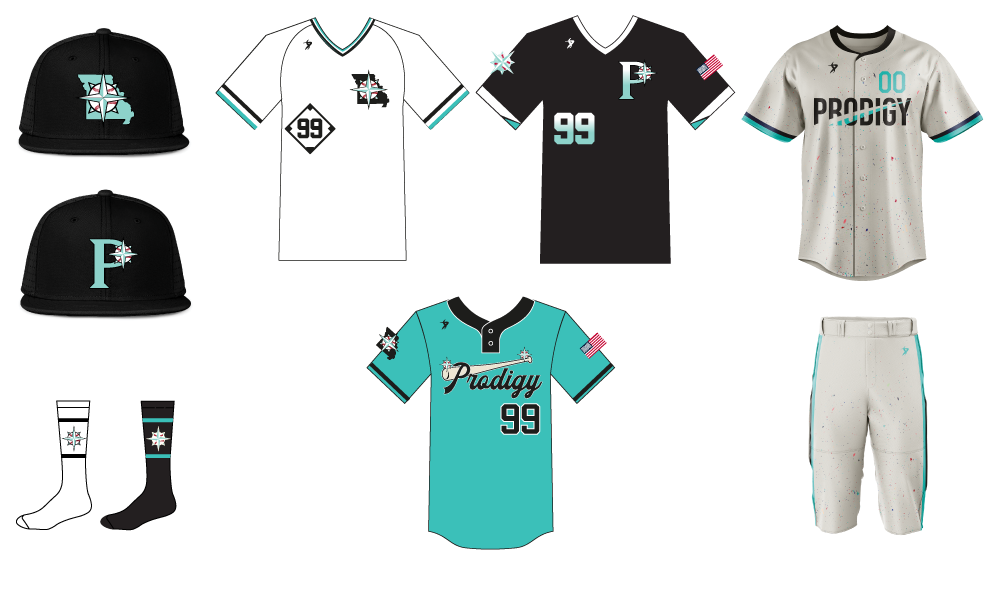 KC Prodigy 17U - Burdette - Uniform Package 2025