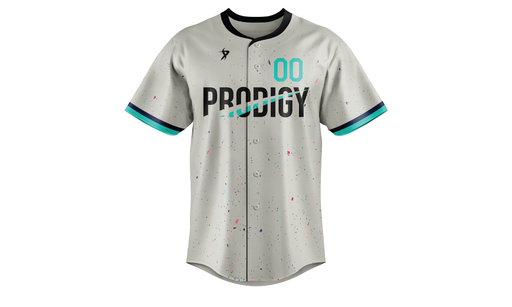 KC Prodigy 17U - Burdette - Splatter Full-Button Jersey